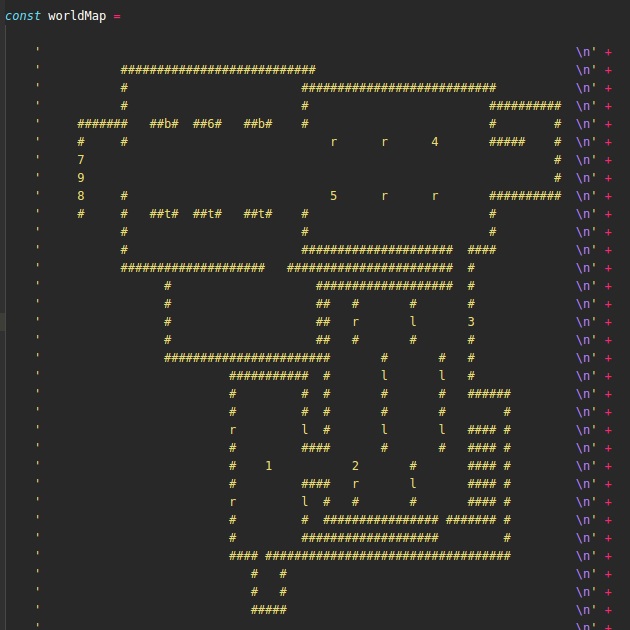 ascii world